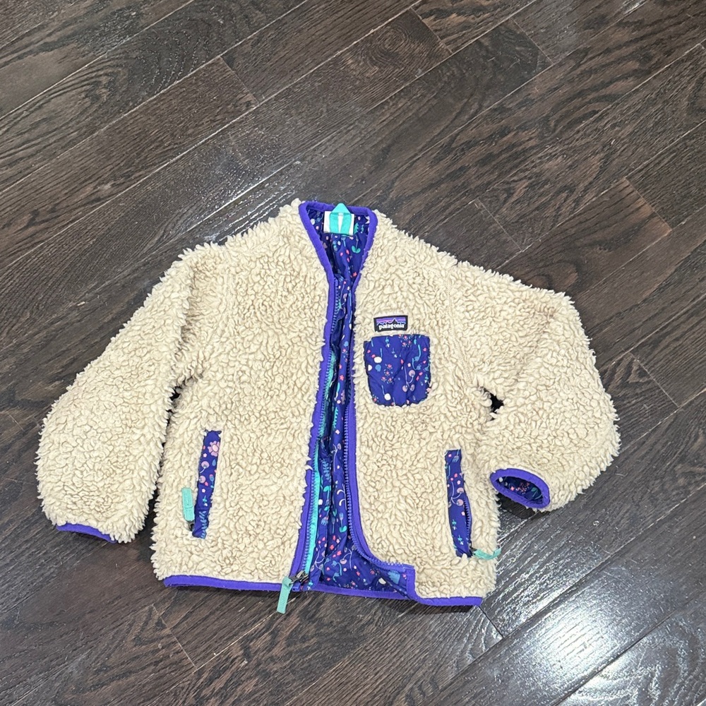 Patagonia Purple Floral Jacket